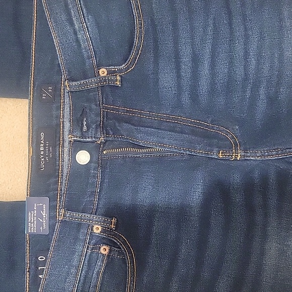 NWT Mens Lucky Brand Parivale Jeans 410 Athletic Slim 2 Way Stretch 32 x… - Picture 4 of 6